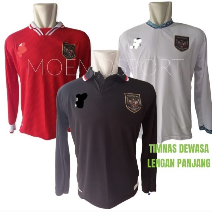 Jersey Timnas Dewasa Lengan Panjang