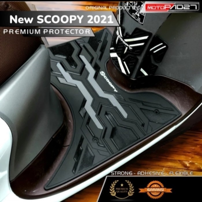 Karpet New Scoopy 2021 - 2023 Bordes Pijakan Kaki New Scoopy 2021-2023