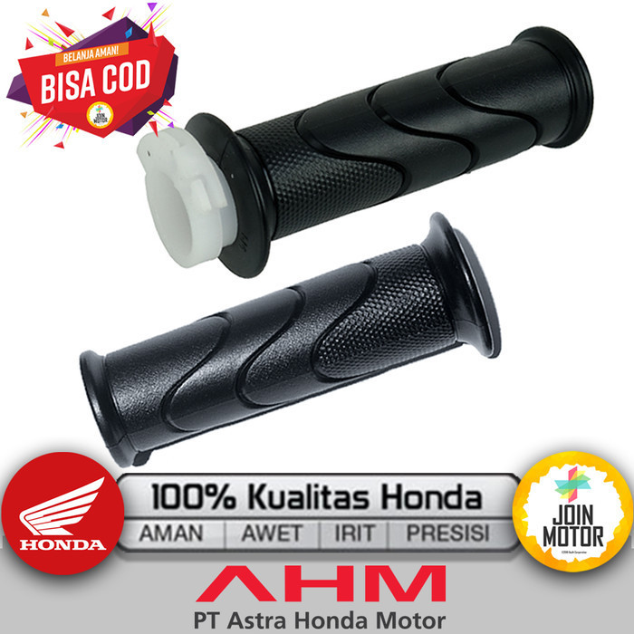Karet Grip Stang Vario 160 Abs Cbs Original Honda Ahm Kanan Kiri