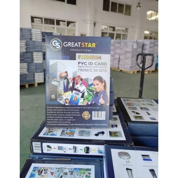 

Lagi Promooo !!! Pvc Id Card/Bahan Id 50 Sets