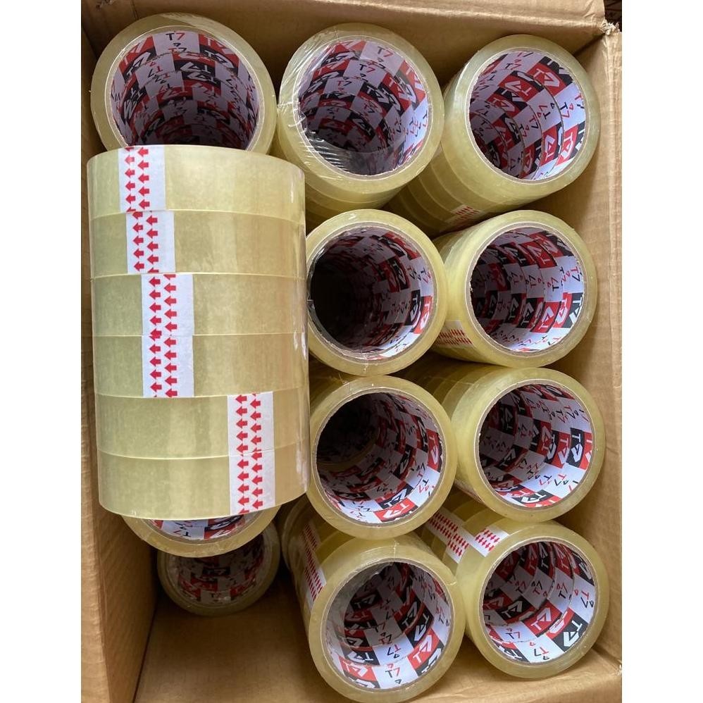 

Sedang Promooo !!! Isolasi / Selotip Bening 24Mm X 72 Yard 1 Dus T7