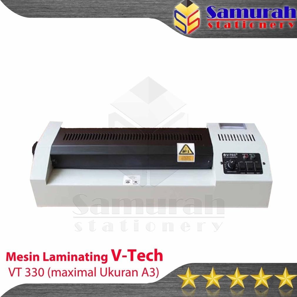 

Banyak Diskon!!! Mesin Laminating V Tech A3 330 Dingin Dan Panas / Laminator V-Tech Ukuran A3 330 Mm On & Off / Mesin Press Ijazah / Ktp Merk Vtech Lebar 33 Cm