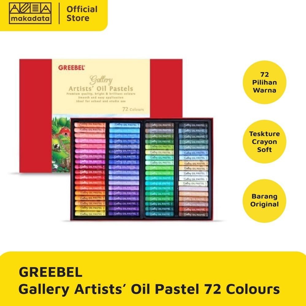

Banyak Promooo !!! Crayon Oil Pastel Greebel Artist 72 Warna Murah