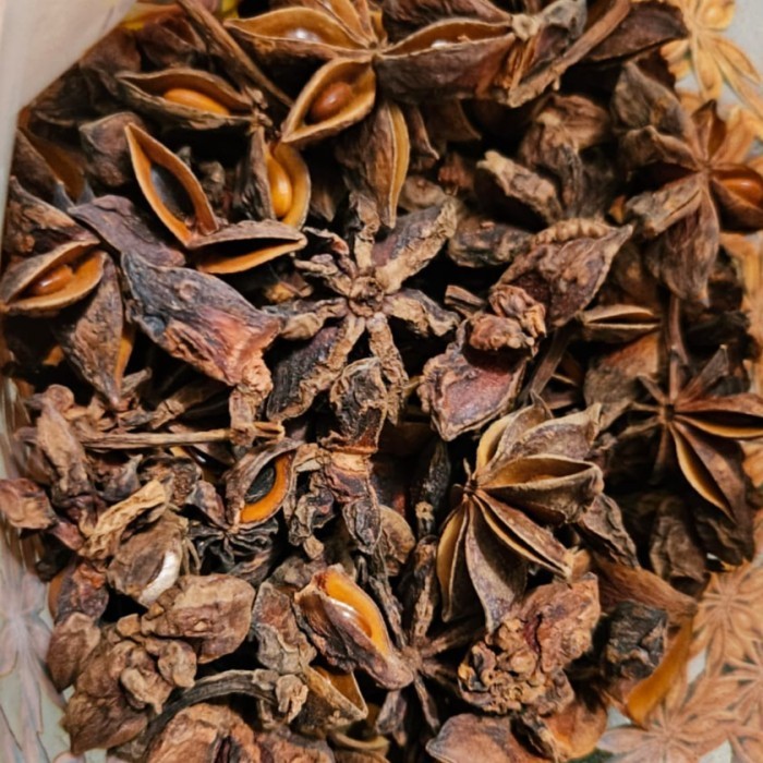 

Star Anise / Pekak / Bunga Lawang [Premium] 1Kg 500Gr 250Gr 100Gr 50Gr