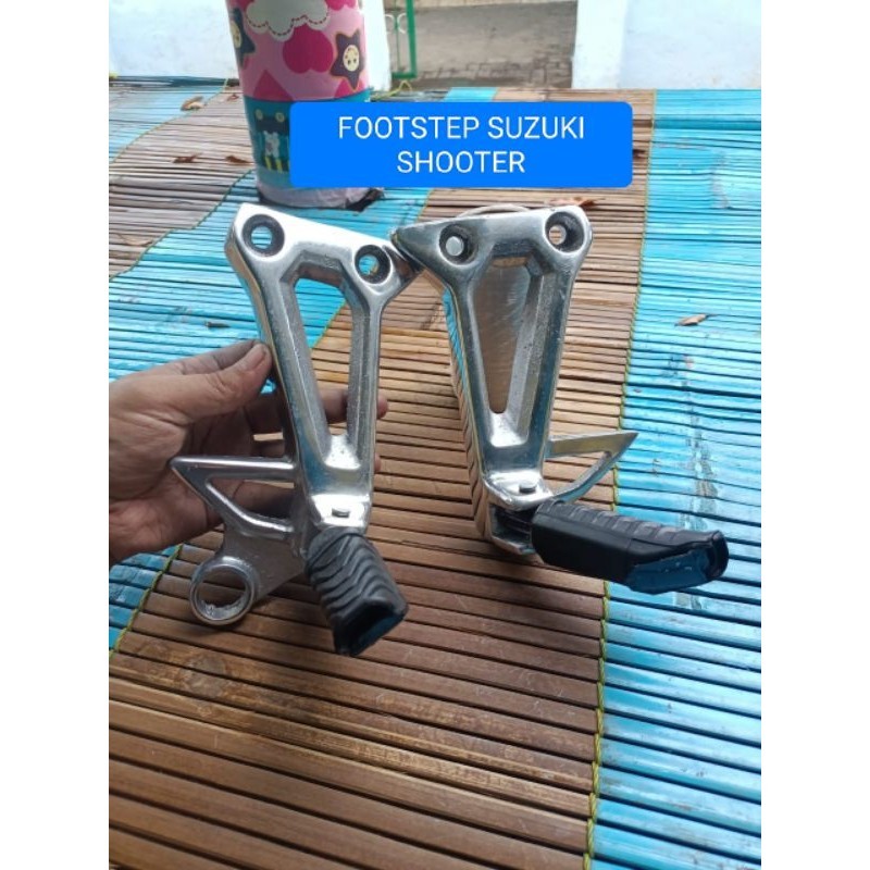 POOTSTEP BELAKANG SUZUKI SHOOTER/POWER FOOTSTEP SUZUKI SHOOTER/step belakang suzuki shooter/dudukan
