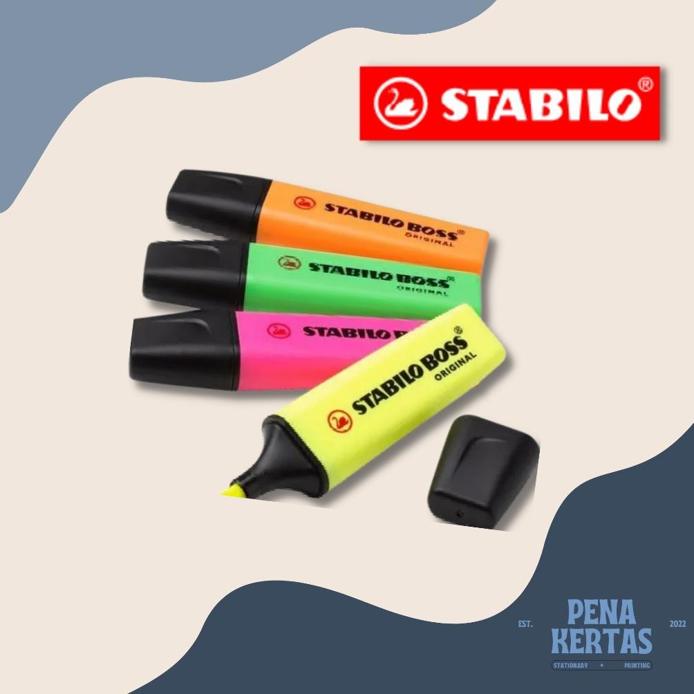 

Stabilo Boss Original - Highlighter Tthewmiandersontu