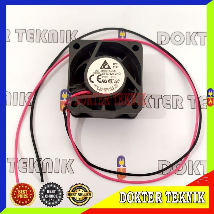 Delta EFB0424VHD Fan Axial DC Brushless 0.14A DC 24V