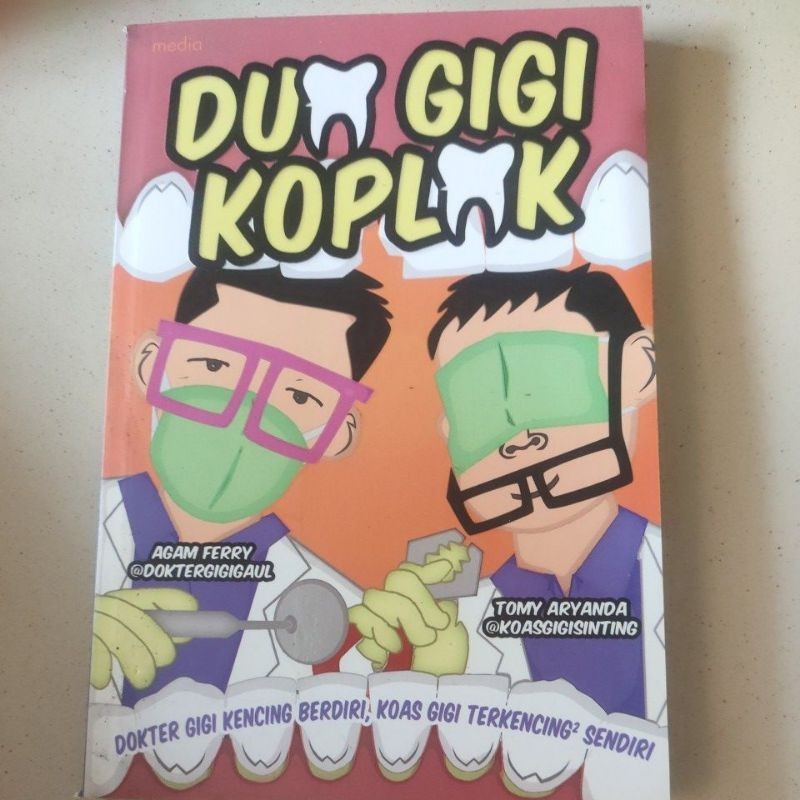 buku komedi - Dua gigi Koplok