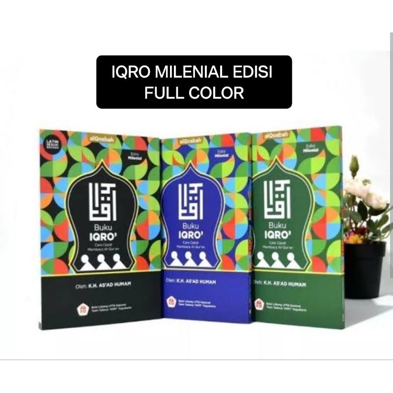 

IQRO MILENIAL EDISI FULL COLOR AL-QOSBAH
