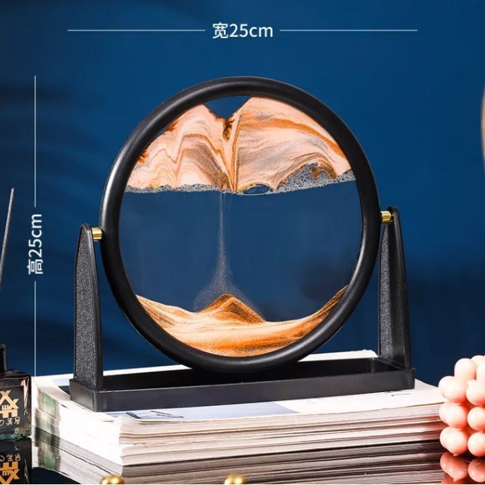 Moving Sandscape - Moving Sand Painting Art Picture - Rotatable