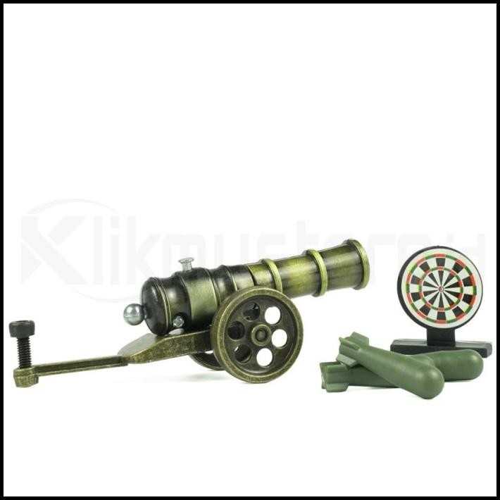 SALE!! Meriam Mortir Mainan Besi Anak Tembak Pelontar Peluru Mortar Silahkan diorder