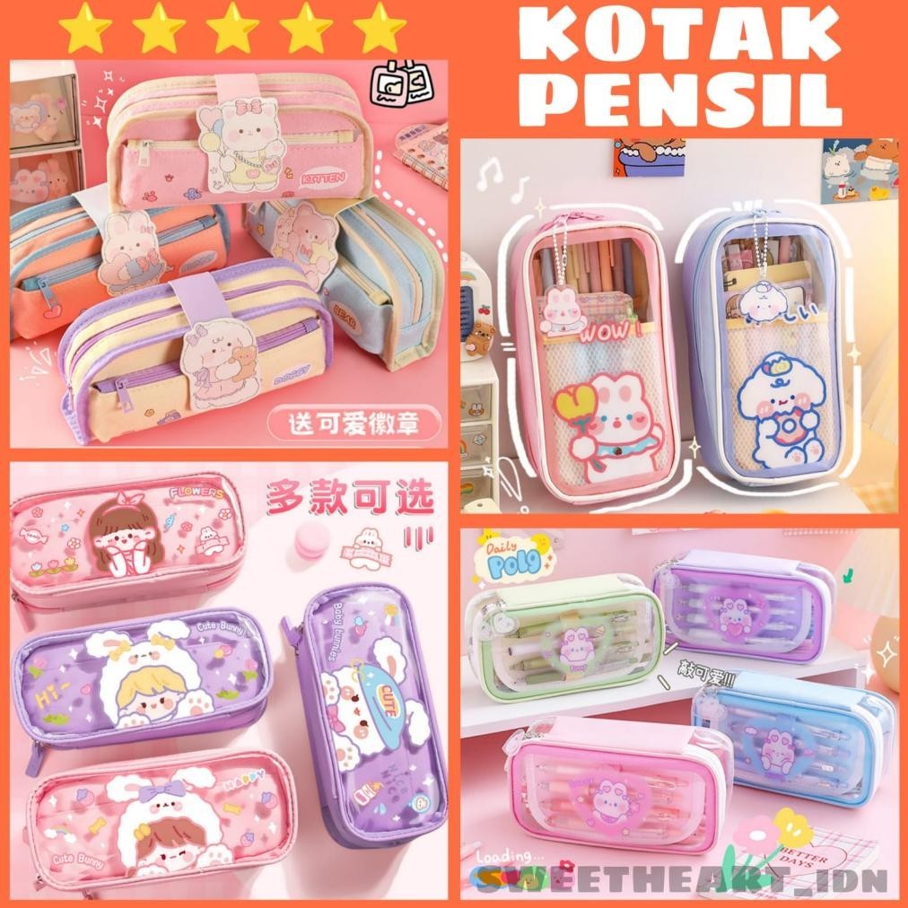 

PREMIUM KOTAK PENSIL ANAK / TEMPAT PENSIL LUCU ANAK SEKOLAH COD