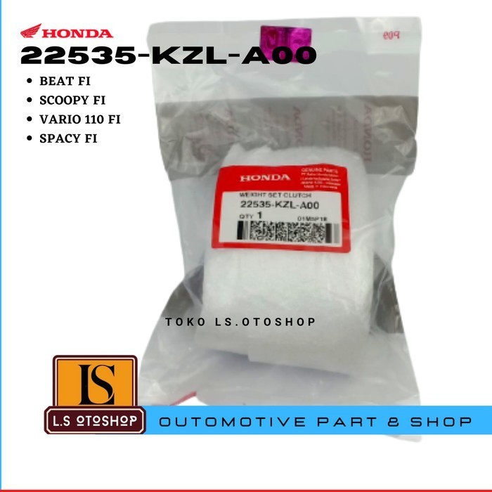 Kampas Ganda Beat Fi Scoopy Fi Spacy Karbu Vario 110 Fi 22535-Kzl-A00