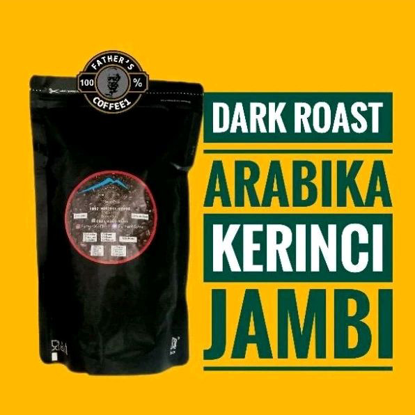 

Kopi Arabika Krinci Jambi 1 Kg Dark Roast Kopi Biji/Bubuk