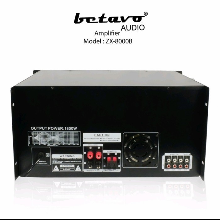 Power Amplifier Betavo Zx8000B Zx 8000B Zx8000 B Original
