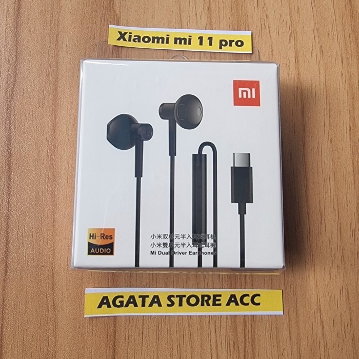 Headset Earphone Xiaomi Mi 10 11 11T Pro Original Type C Hi-Res Audio