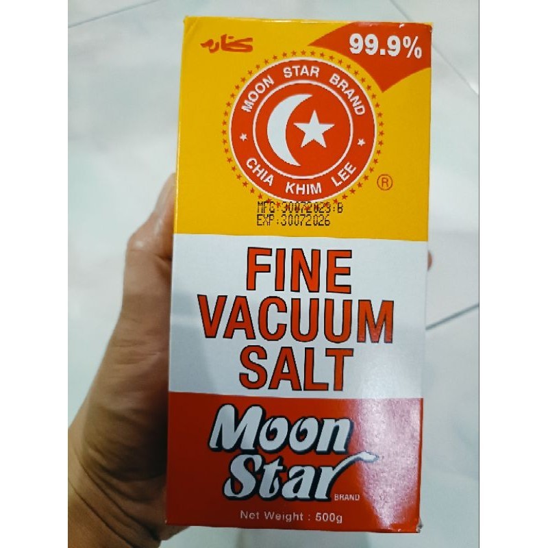 

Garam halus moon star SGP 500gr
