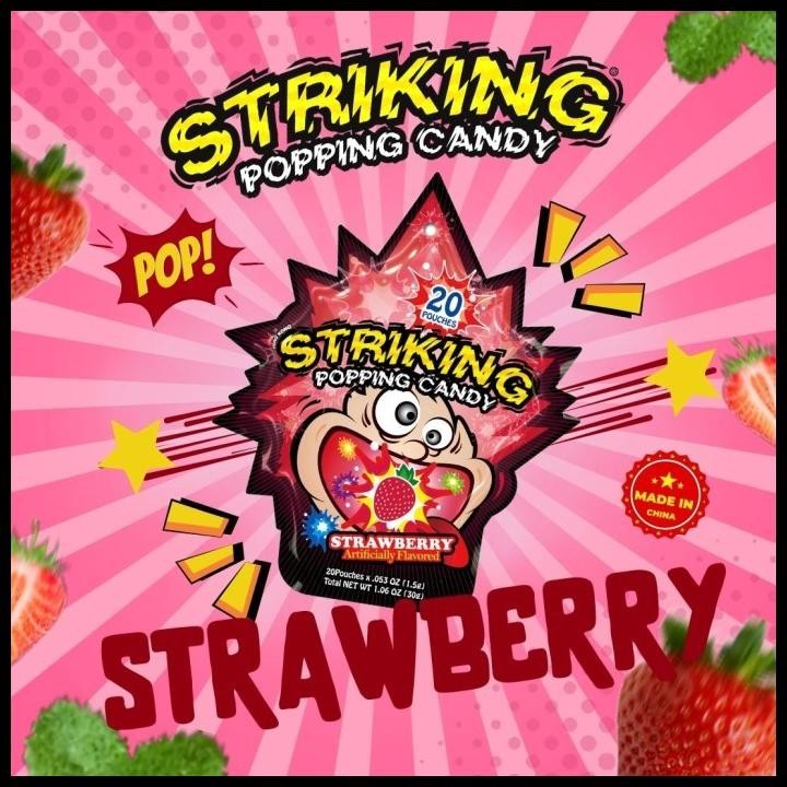 

Striking Popping Candy - Permen