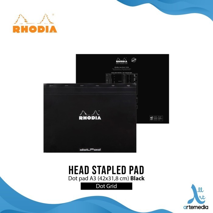 

Buku Catatan Rhodia A3 Plus Head Stapled Pad N38 Notepad PROMO