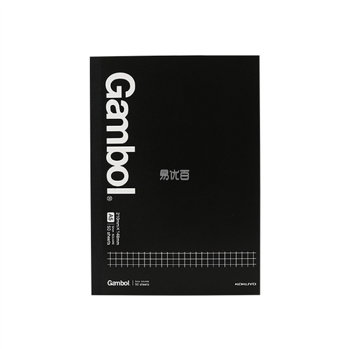 

KOKUYO Gambol Binding Notebook (Black) A5/80 pages WCN-GNB3853 HARGA DISKON