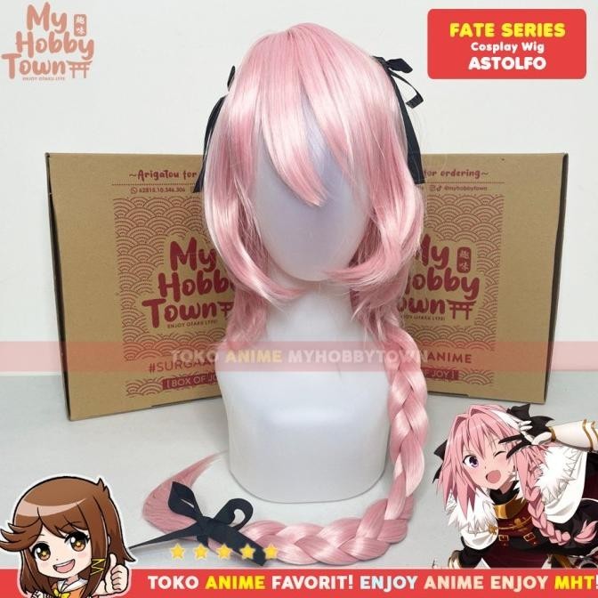 Wig Cosplay Anime Fate : Astolfo MCoser TK