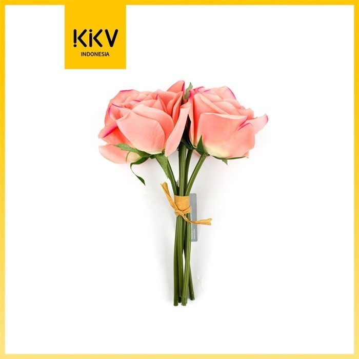 Kkv Sladko Tanaman Hias Bunga Mawar Artifisial Carola Calla Roses