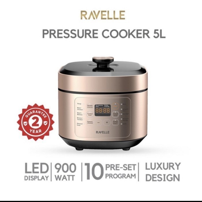 Dheao Panci Presto Listrik 5L Low Watt/ Pressure Cooker /Multicooker