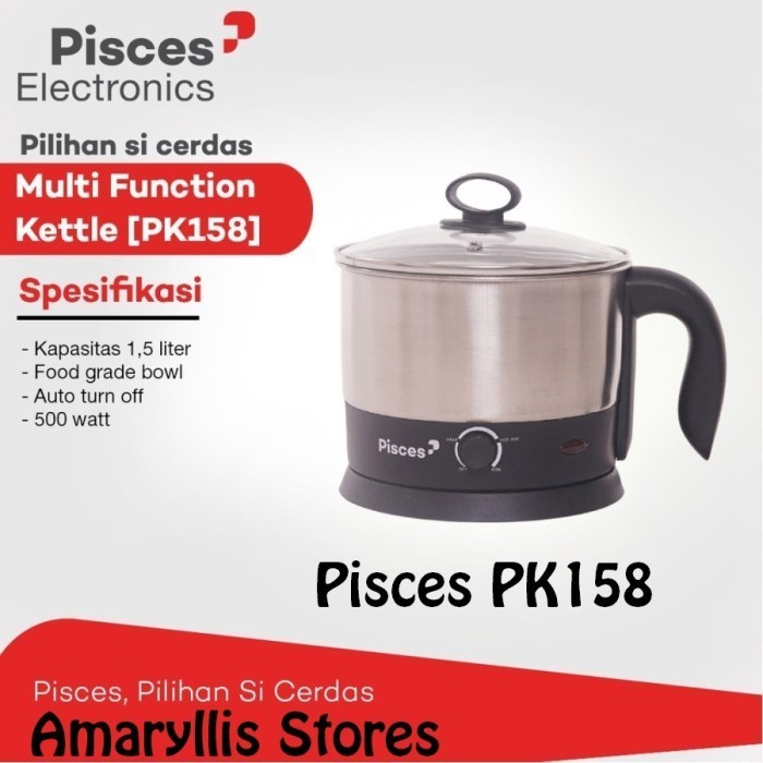 Dheao Panci Listrik Noodle Cup / Panci Masak Mie Pisces Pk158 Ready