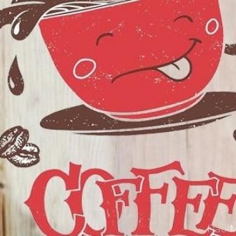 HIASAN DINDING LUKISAN COFFEE DEKORASI DINDING RUANG TAMU CAFE