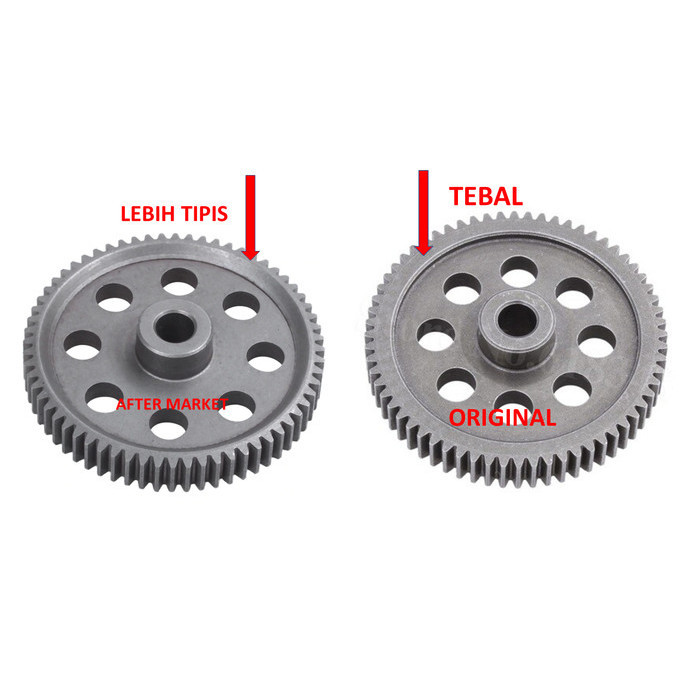 HSP PART 11184 METAL SPUR DIFF DIFFERENTIAL MAIN GEAR 64T
