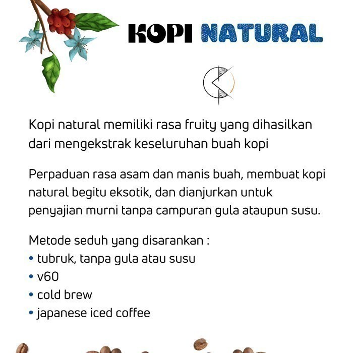 

Kopi Arabica Gayo Natural - 500Gr