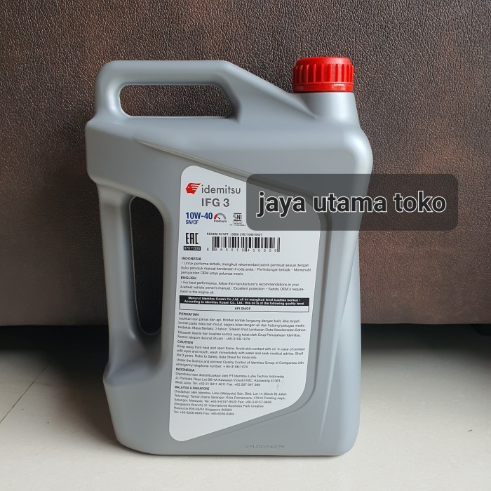 Oli Idemitsu 10W 40 4L