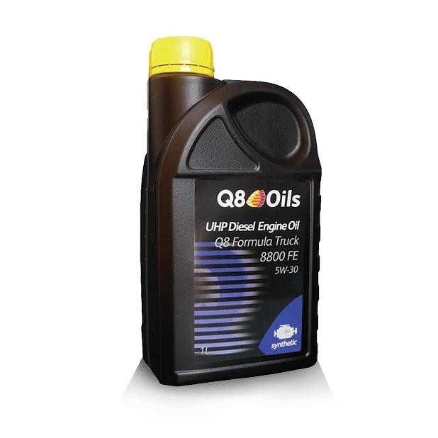 Oli Mobil Diesel Q8 8800 5W-30 Ultra High Performance Synthetic Ori