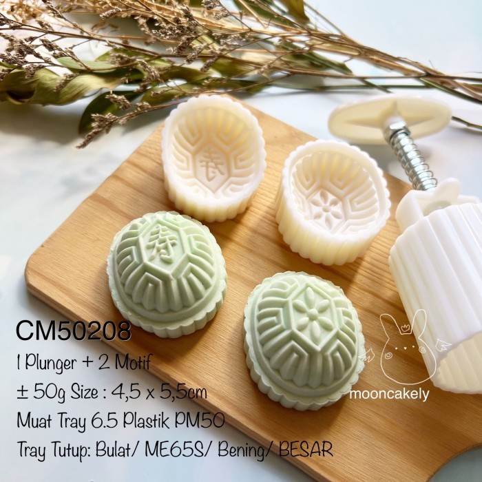 

ZA130 Cetakan Mooncake 50g CM50208 Angku Kue Thok BIG SALE