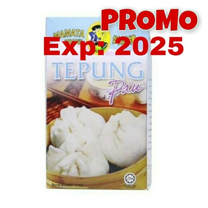 

SZ374 Tepung pao mamata 1kg pau flour dr Happy grass malaysia/mamata DISKON