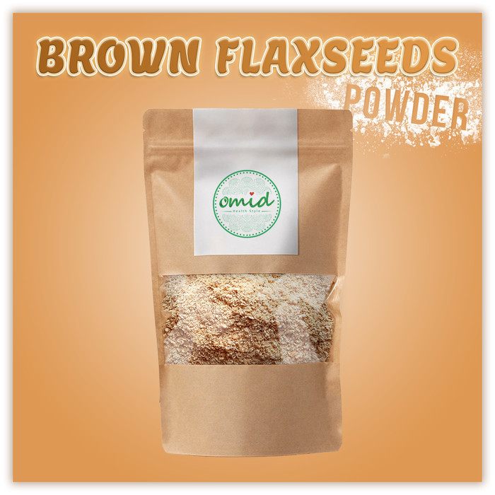 

HL195 [1 Kg] Organic Brown Flaxseed Powder - Tepung Biji Rami Cokelat OBRAL