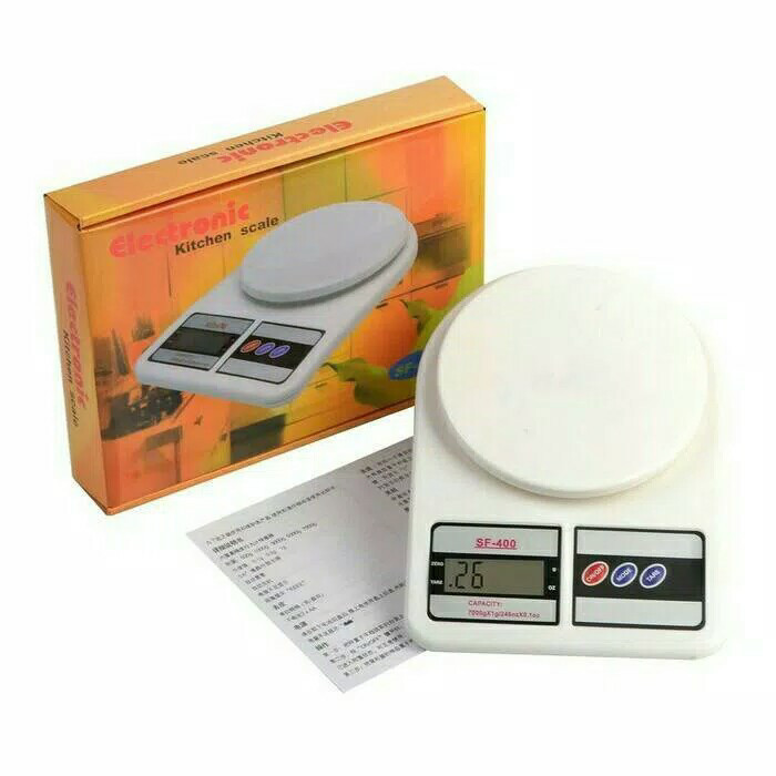 

RS156 Timbangan Dapur Digital Alat Mengukur Bahan Masakan/Kue (10kg) NEW