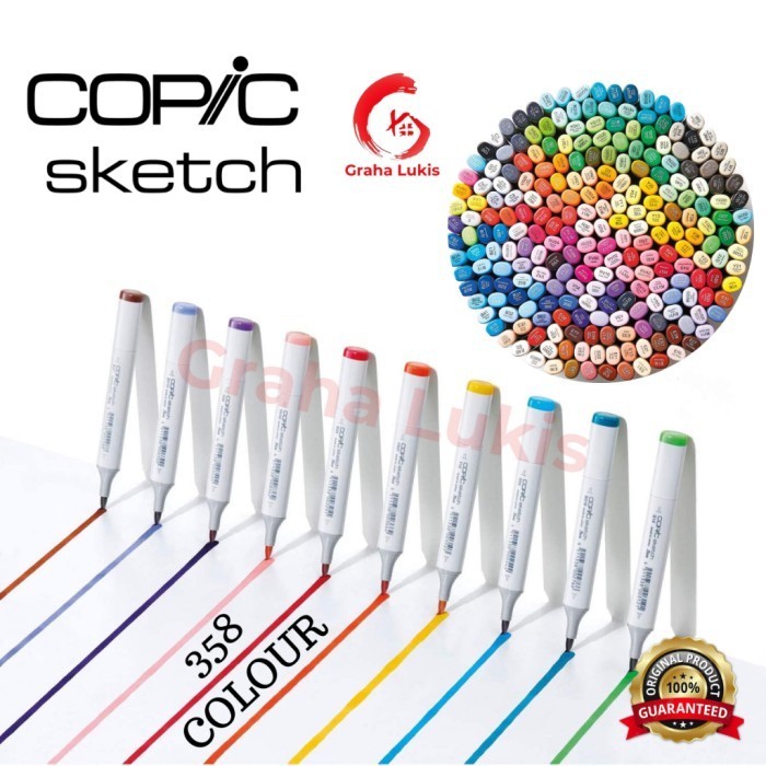 

Copic Sketch Marker - Satuan -Anza Wahda