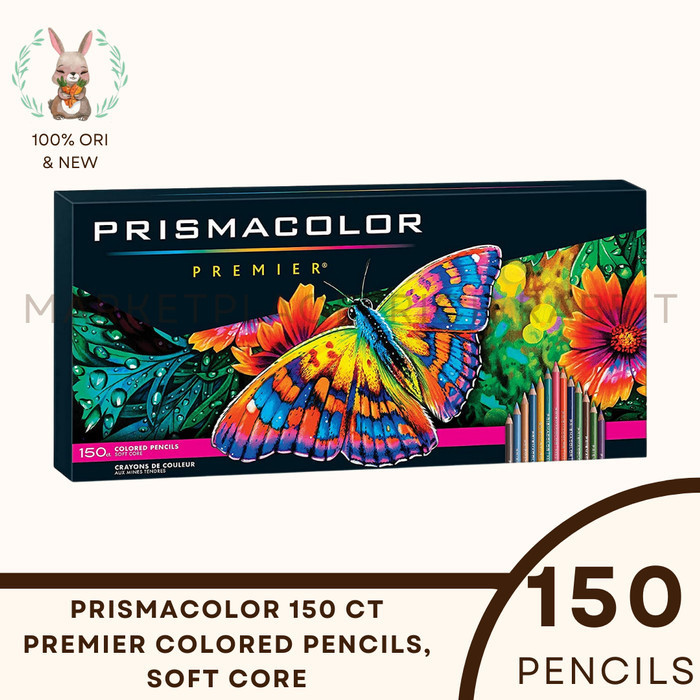 

Prismacolor Premier Soft Core 150 Colored Pencils Prisma Color -Anza Wahda