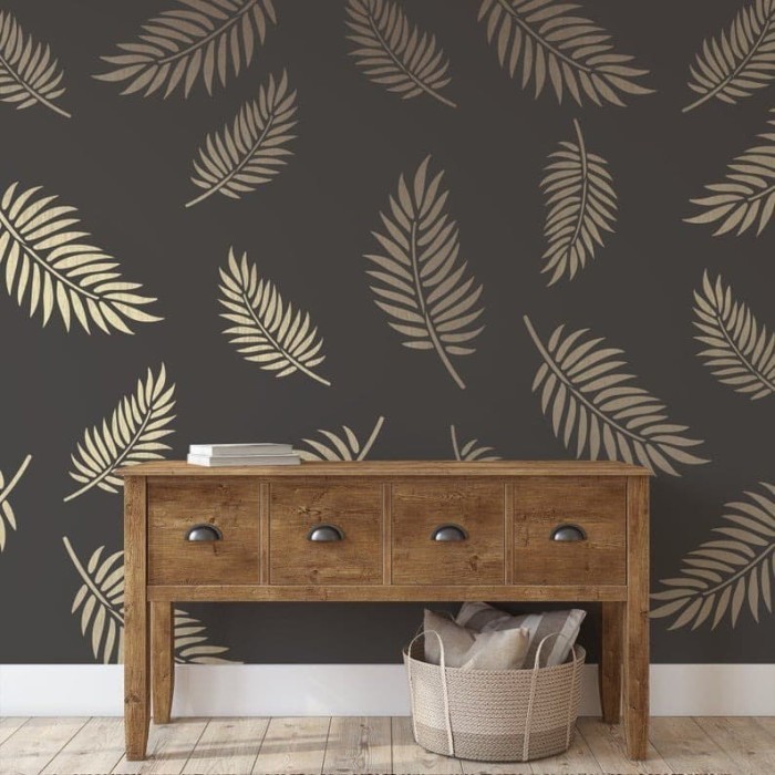 

Flower Stencil Motif 28 -Anza Wahda