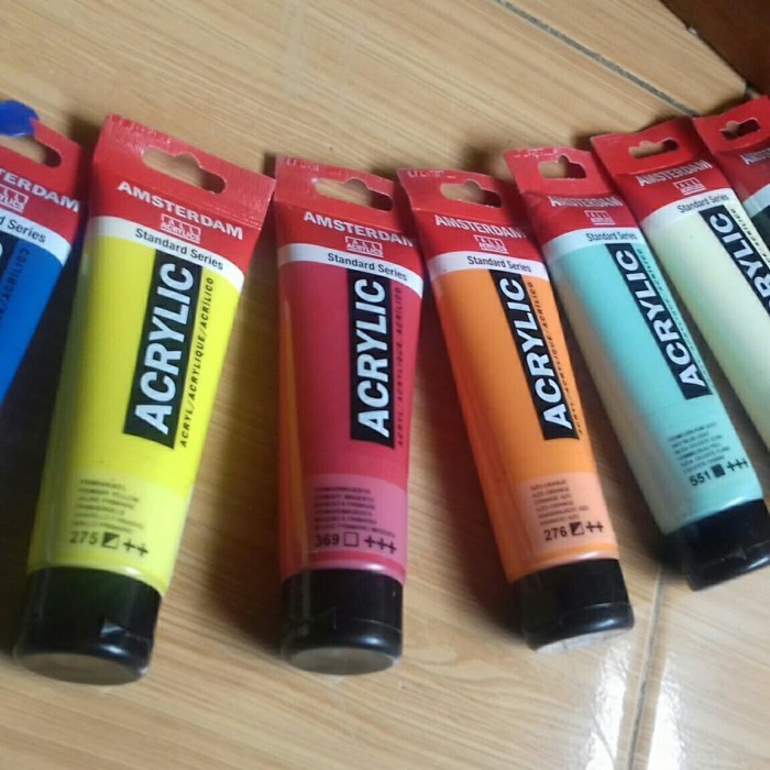 

Cat Lukis Acrylic-Amsterdam Standard Acrylic Paint 120Ml Asli Belanda -Anza Wahda