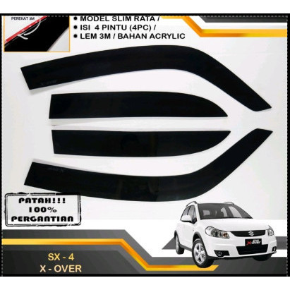 Talang Air Mobil Suzuki X Over / Sx4 Model Slim