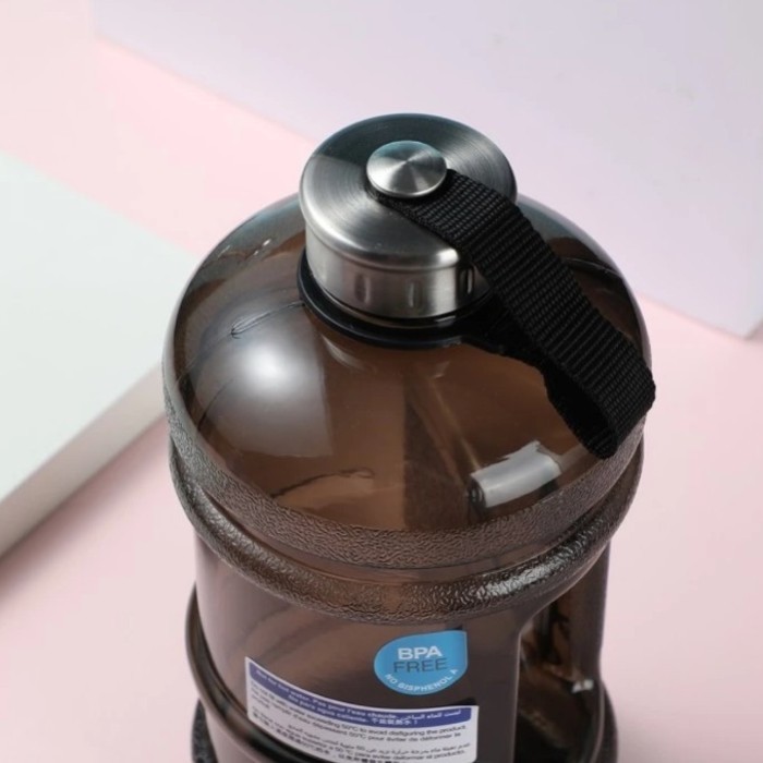 Botol Olahraga 2.2L Model Galon Mini -Miniso Plastic Cool Water Bottle