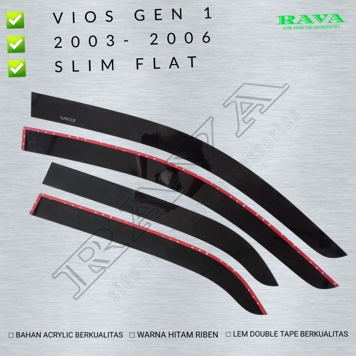 Talang Air Mobil Vios Gen 1 Tahun 2003-2004-2005-2006