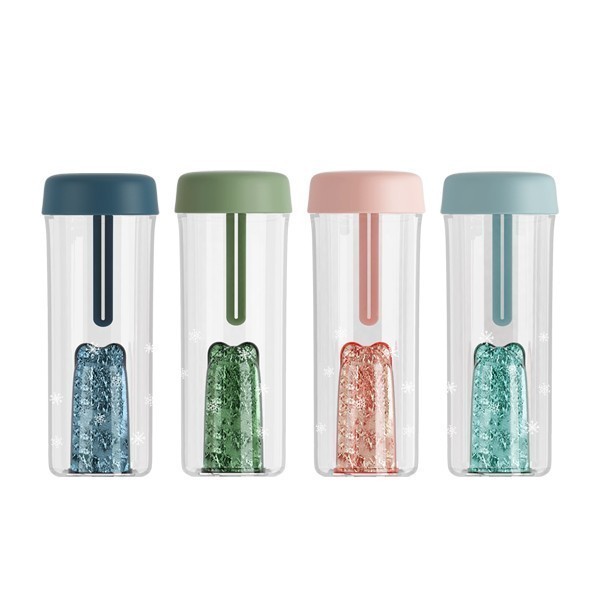 Botol Minum Plastik Xw U-1262 // Botol Unik Anti Tumpah 350Ml