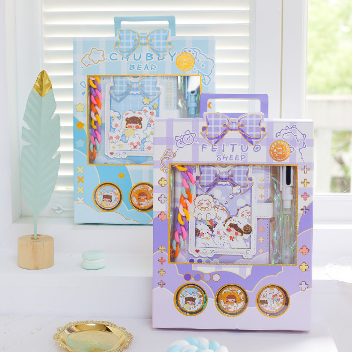 

Jurnal Set 5 In 1 Buku Diary Gift Set Notebook Paket Hampers Set 1940