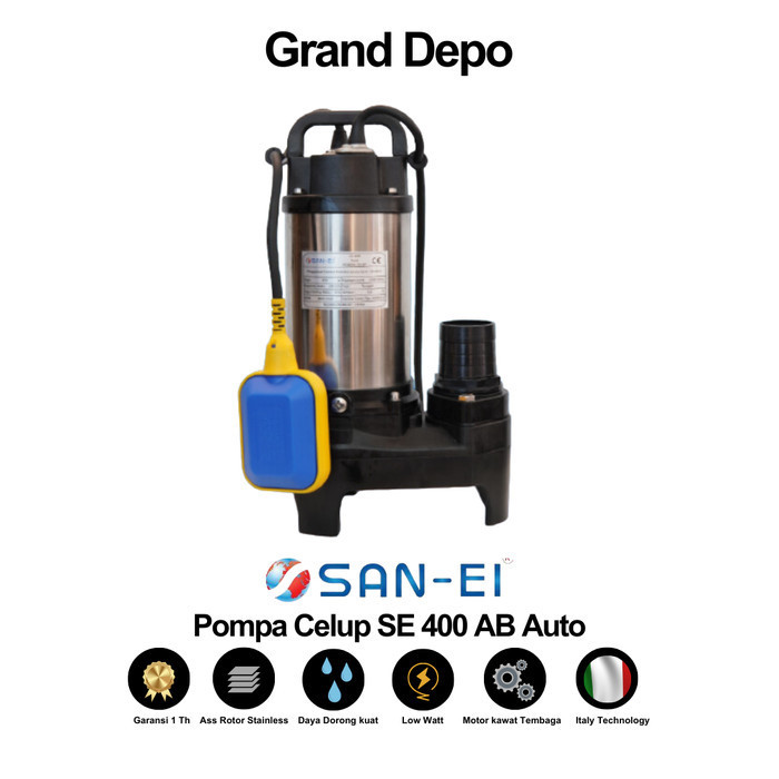 San Ei Pompa Air Celup SE 400 AB Auto / Pompa Air Celup San Ei