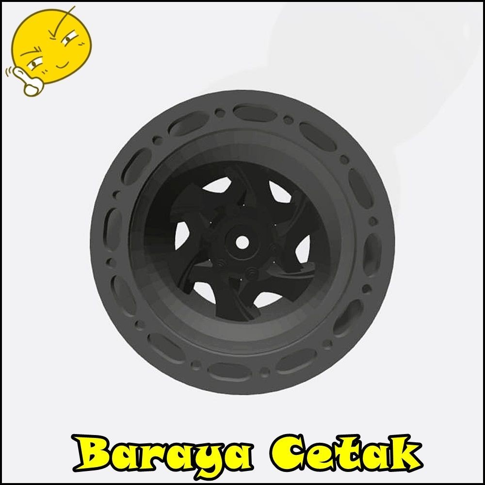 RC Velg RC MN90 Walker Evens offroad wpl mn c14 c24 c44 c34 d90 d99 b16 d99s 3D Print Aksesoris