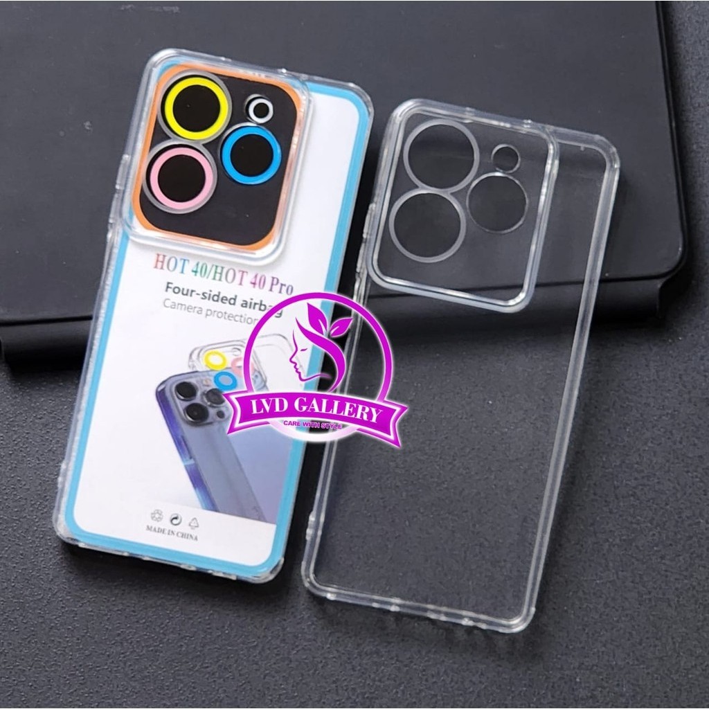 Infinix Note 40 Infinix Note 40 Pro Infinix Note 40 Pro Plus Infinix Note 40S Clear Case bening Soft