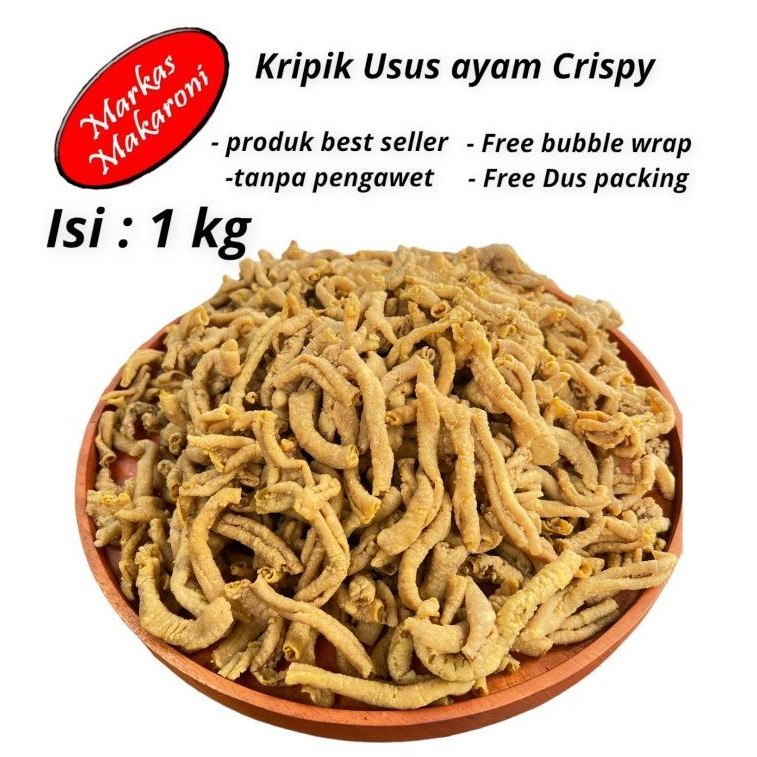 

BIG SALE KRIPIK USUS CRISPY 1KG !!!!!